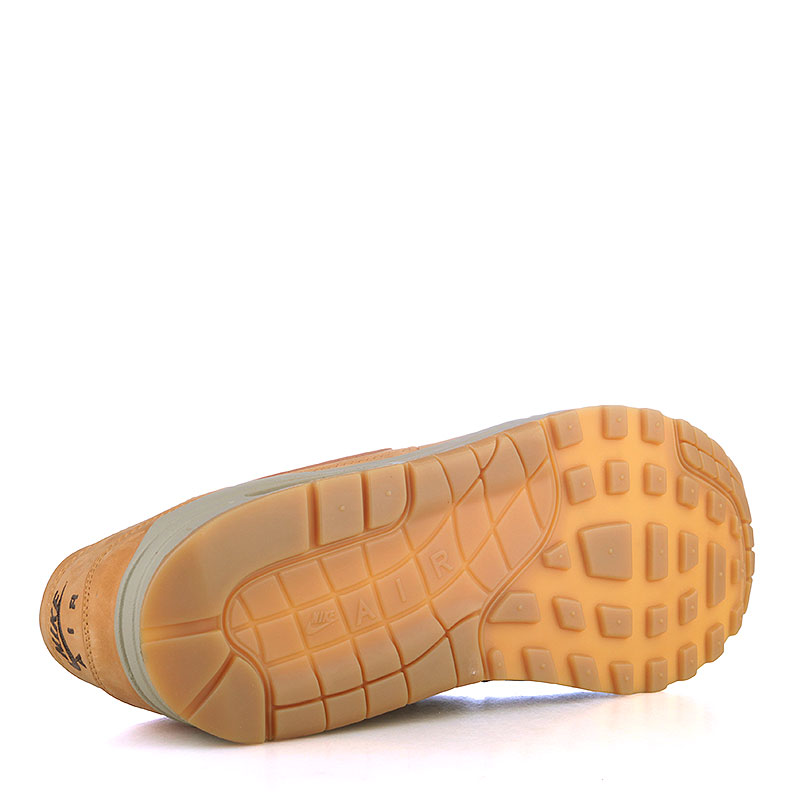 мужские коричневые кроссовки Nike Air Max 1 LTR Premium 705282-700 - цена, описание, фото 4